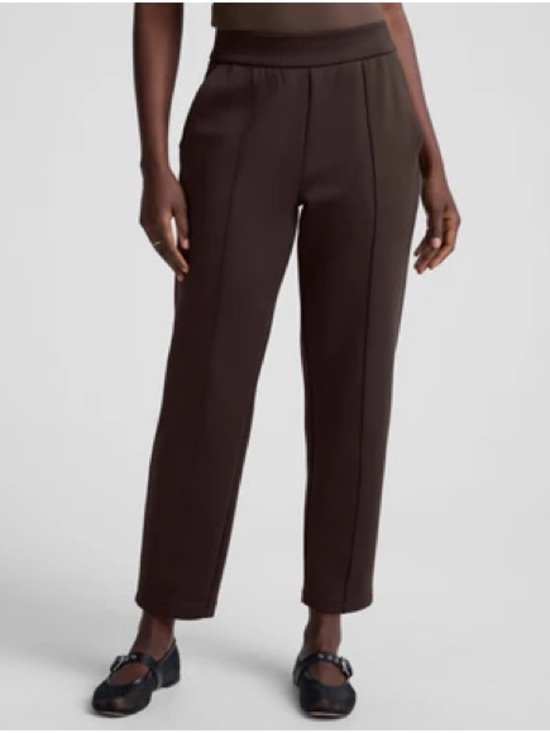 Beyond Yoga Pants - Beyond Yoga Women's Straight-Leg Pull-On Pants in Chocolate Brown